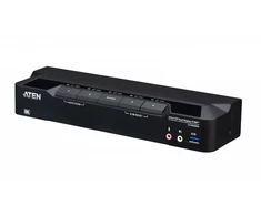 Przełącznik Aten *4-Port USB 3.0 8K DP Dual Ekranas KVMP Switch