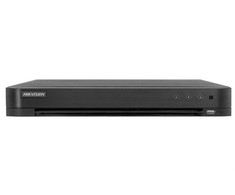 AHD, HD-CVI, HD-TVI, CVBS, TCP/IP įrašymo įrenginys 4 kanalų DVR Hikvision iDS-7204HTHI-M1/S