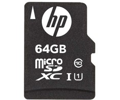 Atminties kortelė Hewlett Packard (HP) Karta microsdxc 64gb sdu64gbxc10hp-ef