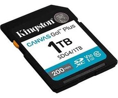 Atminties kortelė Kingston Karta sd 1tb canvas go plus 200/mb/s c10 u3 v30