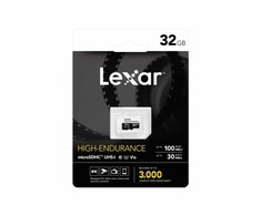 Atminties kortelė Lexar Karta pamięci microsd high endurance 32gb c10 a1 u1 v10 100/30mb/s
