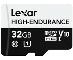 Atminties kortelė Lexar Karta pamięci microsd high endurance 32gb c10 a1 u1 v10 100/30mb/s