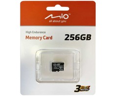 Atminties kortelė Mio High-Endurance | 256 GB | MicroSD | Flash atminties klasė UHS-I