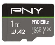 PNY „Micro SDXC Pro Elite“ 1 TB atminties kortelė UHS-I