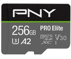 PNY „Micro SDXC“ atminties kortelė 256 GB p-sdu256v32100pro-ge