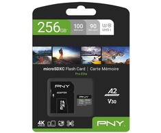 PNY „Micro SDXC“ atminties kortelė 256 GB p-sdu256v32100pro-ge