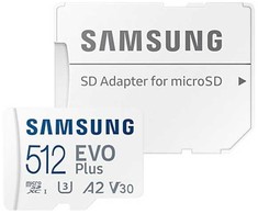 Samsung evo plus microsdxc 512 gb