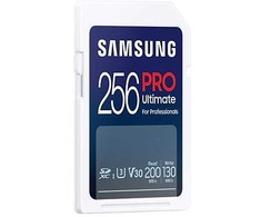 Atminties kortelė Samsung PRO Ultimate SDXC 256GB UHS-I U3 [Rašymas 130MB/s Skaitymas 200MB/s] su skaitytuvu