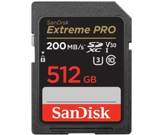 Atminties kortelė Sandisk extreme pro sdxc 512gb 200/140 mb/s a2