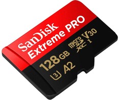 Atminties kortelė Sandisk extreme pro microsdxc 128gb 200/90 mb/s a2