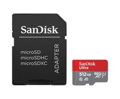 Atminties kortelė Sandisk Ultra microSDXC 512 GB