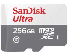 Atminties kortelė Sandisk ultra microsdxc 256gb 100mb/s a1 cl10 uhs-i