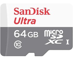 Atminties kortelė Sandisk ultra microsdxc 64gb 100mb/s