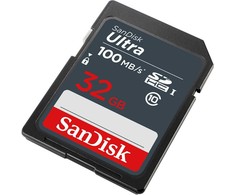Atminties kortelė Sandisk ultra sdhc 32gb 100mb/s