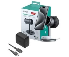 AUKEY LC-MC311A belaidės ausinės, pilkos