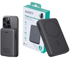 Powerbank Aukey PB-MS04 10000mAh Pilka