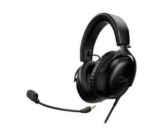 HyperX Cloud III žaidimų ausinės, Juodos