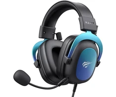 HAVIT H2002U PRO Bluetooth žaidimams ausinės (juodas ir mėlynas)