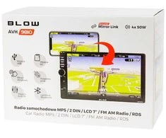Automagnetola Blow radijas avh-9810 2din 7"