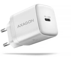 Axagon Acu-pd20w Įkroviklis jungiama į tinklą pd 20w, 1x port usb-c, pd3.0/qc3.0/afc/fcp/apple balta