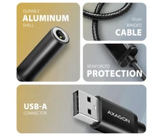 AXAGON ADA-HA USB-A Hi-Res DAC audio adapter