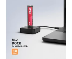 AXAGON | USB-C 10Gbps docking station for M.2 NVMe SSD | ADSA-M2C11L