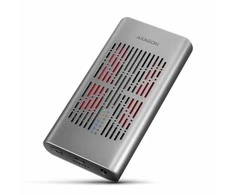 AXAGON USB-C 20Gbps Dual M.2 NVMe SSD CLONE MASTER Enclosure | EEM2-20GD