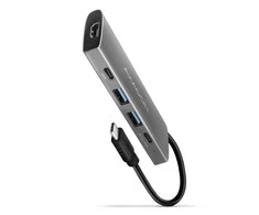Axagon hmc-5g2 doko stotelė usb 3.2 gen 2 (3.1 gen 2) type-c pilka