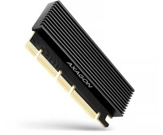 Axagon Pcem2-xs vidinis adapteris pcie x16, m.2 nvme, aušintuvas