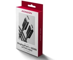 AXAGON RVD-HI20C2 DisplayPort - HDMI 2.0 kabelis 1.8m 4K/60Hz