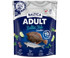 BALTICA „Excellent Sensitive Baltic žuvis“ mažų veislių šunims skirtas sausas Mono ėdalas – 1kg