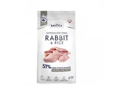 BALTICA Nutraceutic Hypoallergenic S triušiena with ryžiai – sausas Maistas šunims – 3kg