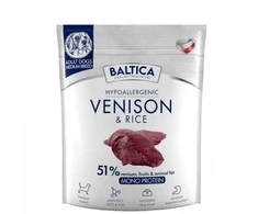 BALTICA Nutraceutic Hypoallergenic Medium breeds Venison with ryžiai – sausas Maistas šunims – 1kg