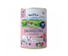 BALTICA Smaki regionów ėriena with raspberries – drėgnas ėdalas šunims – 400g