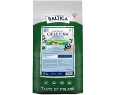 BALTICA Smaki regionów Medium and large breeds Veal su ėriena – sausas Maistas šunims – 12kg