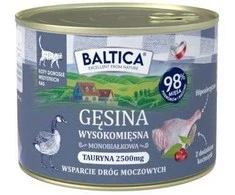 BALTICA Smaki regionów Goose – šlapias kačių maistas – 185g