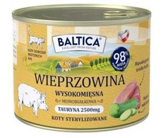 BALTICA Smaki regionów Pork – šlapias kačių maistas – 185g