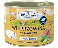 BALTICA Smaki regionów Pork – šlapias kačių maistas – 185g