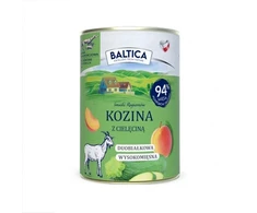 BALTICA Smaki regionów Goat with veal – drėgnas ėdalas šunims – 400g