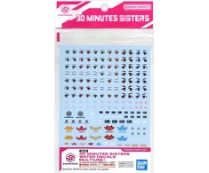 Bandai 30MS universalūs vandens lipdukai modeliams