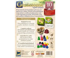 Bard Centrum Gier Stalo žaidimo Carcassonne papildymas cirkas ir artistai 3 leidimas