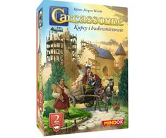 Bard Centrum Gier Stalo žaidimo Carcassonne priedas pirkėjai ir statytojai 3 leidimas
