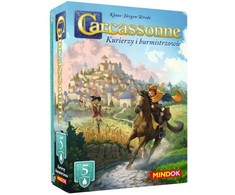 Bard Centrum Gier Stalo žaidimas Carcassonne 5 kurjeriai ir burmistrai 3 leidimas