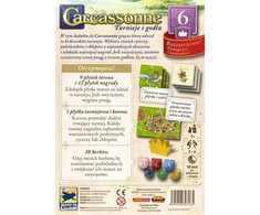 Bard Centrum Gier Stalo žaidimas Carcassonne 6 turnyrai ir herbiniai ženklai 3 leidimas