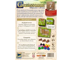 Bard Centrum Gier Stalo žaidimo Carcassonne 7 puolimo ir gynybos leidimas 3