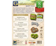 Bard Centrum Gier Stalo žaidimas Carcassonne 8 pilys ir tiltai 3 leidimas