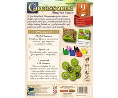 Bard Centrum Gier Stalo žaidimo Carcassonne priedas 9 Pasterze i Owce 3 leidimas