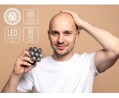 Barzdaskutė „Eldom G61 5W“ 7 ašmenų skustuvas, 60 minučių veikimo laikas, žoliapjovė ir IPX6 plaukų formavimo priedai