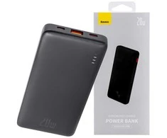 Baseus Basues powerbank airpow 10000mah 20w (juoda)