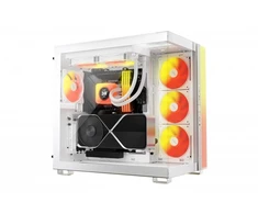 „Be Quiet! Light Loop IO LCD“ 240 mm, balta
